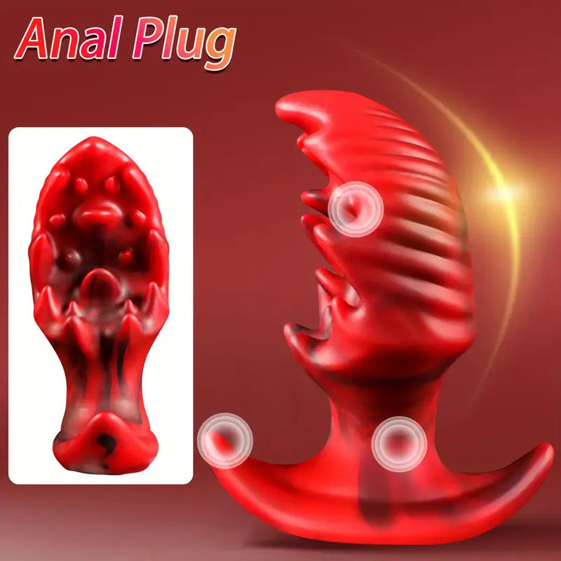 Anal Expander Irregular Claw Butt Plug Anal Massager G Spot Stimulator