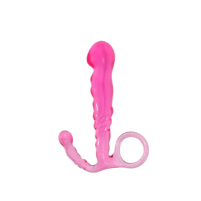 TPE Pull Bead Anal Plug Solid Color Female Sex Anal Plug For Dry Clean