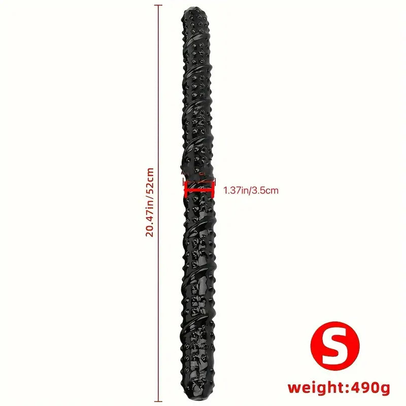 Adult Soft PVC Wolf Fangs Dildo Butt Plug For Male/Female BDSM Toy