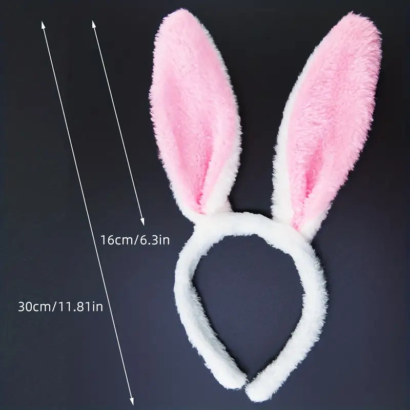 Adorable 2pcs Set Bunny Tail Anal Plug For Women Men Cosplay Sex Toy