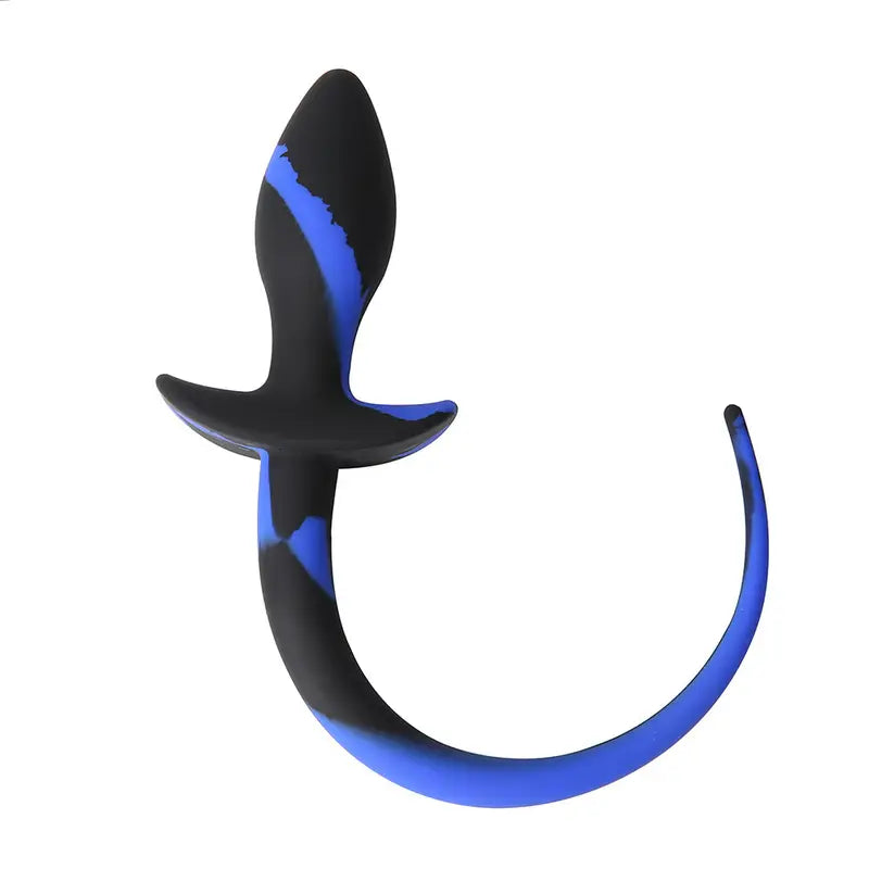 Silicone SM Anal Plug Pig Dog Tail Design Fun Novelty Dress-Up Accessory