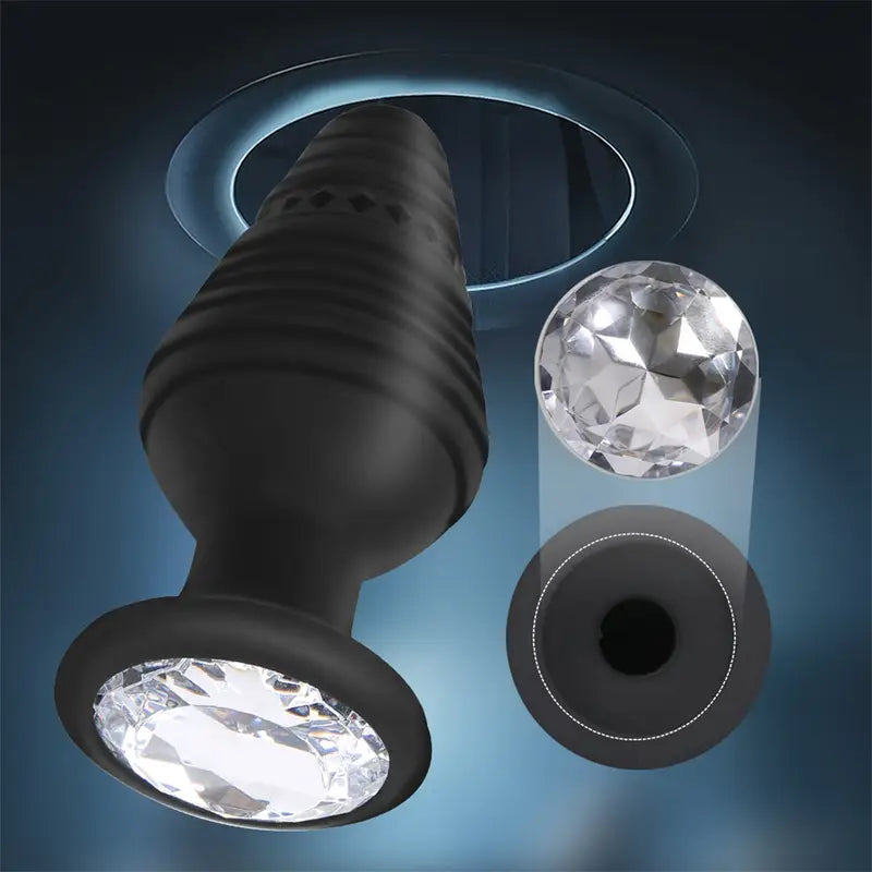 Erotic Masturbation Rear Anal Plug Black Female Anal Sex Toy