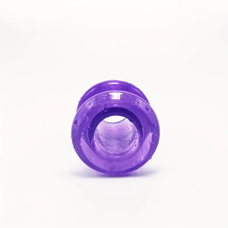 4pcs Purple Jelly Hollow Anal Plugs 4 Sizes Tunnel Expanders For Adults
