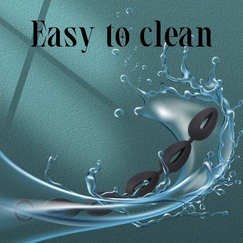 Silicone Anal Bead Plug Deep Passion Butt PlugHand Washable Adult Dilator