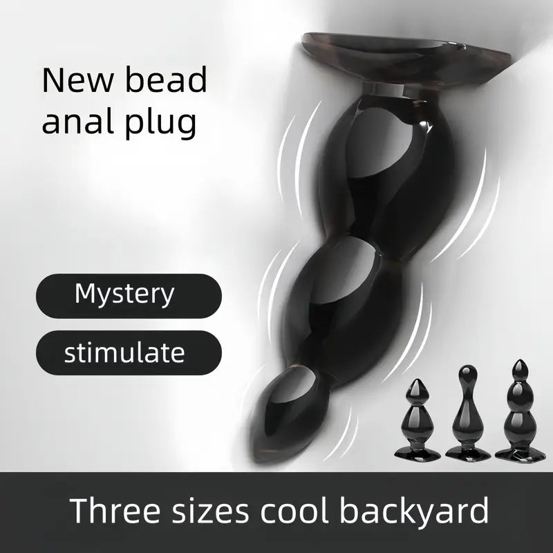 Cylinder SM Anal Plug Hand Washable Anal Beads Accessories