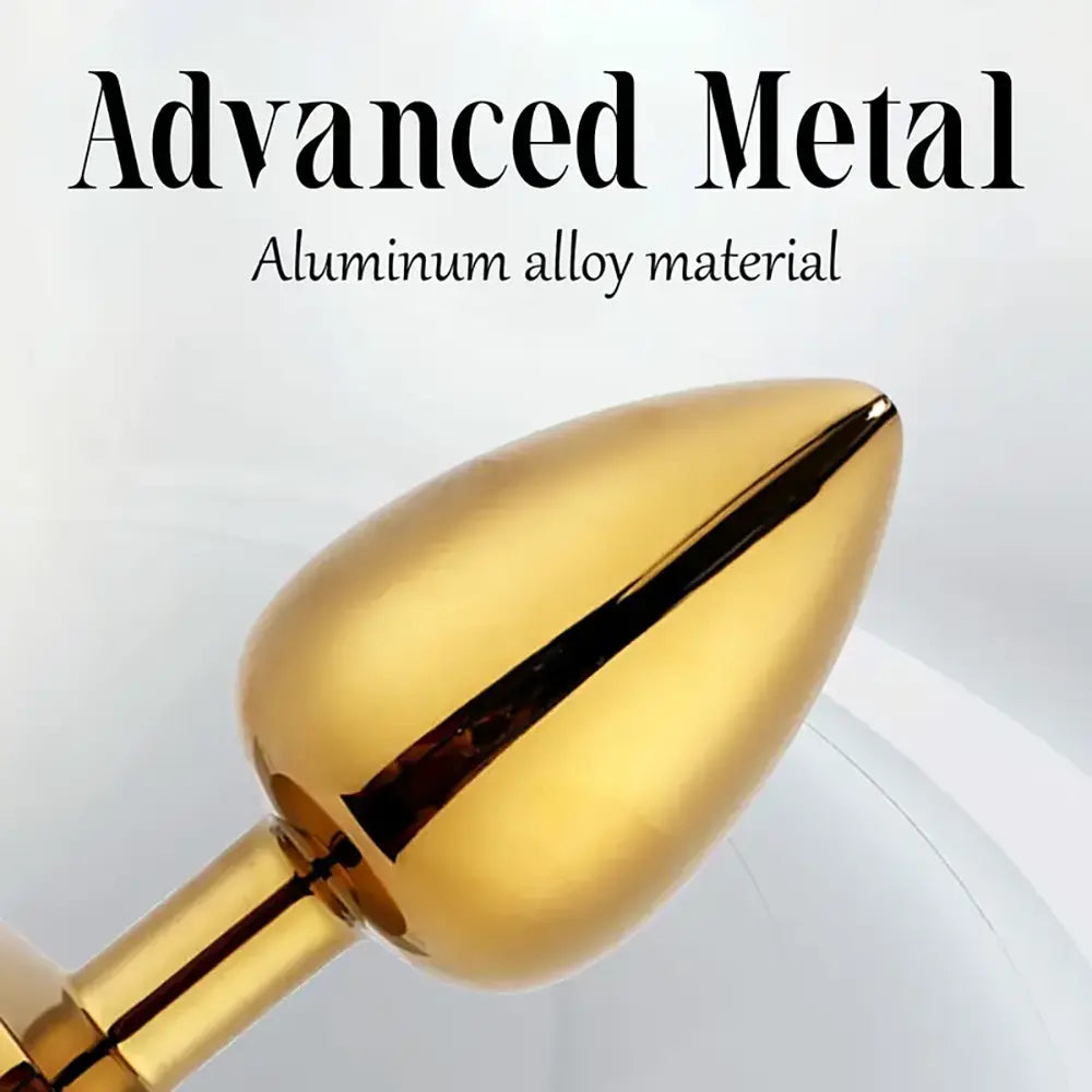 Metal Gem Anal Trainer Exercise Plug For Beginners Experienced Users
