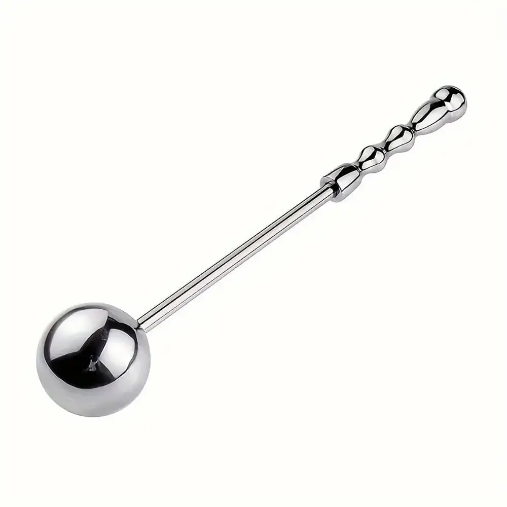 Stainless Steel Handheld Anal Expansion Training Sex Toy For Adults
