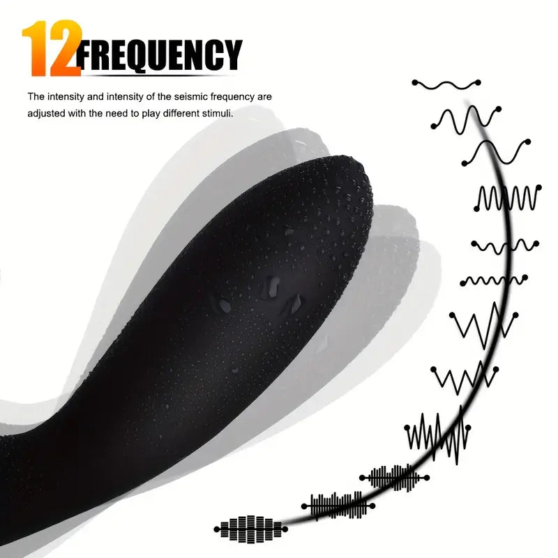 10 Vibration Modes Unisex Couple Prostate Massager G-Spot Stimulator