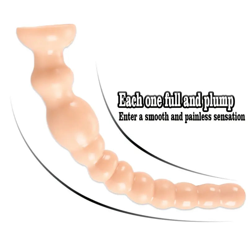 Long Anal Bead Smooth Anal Plug Big Butt Plug Sex Toy For Men Women