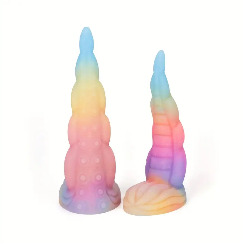 Multi-size Rear Court Plug Small Octopus Monster Deep Anal Plug