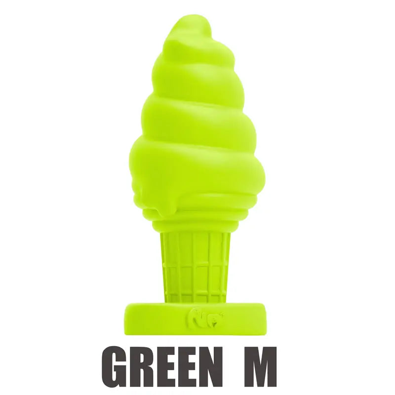 Ice Cream Silicone Butt Plug Soft Anal Sex Toy For Love Masturbation Sex