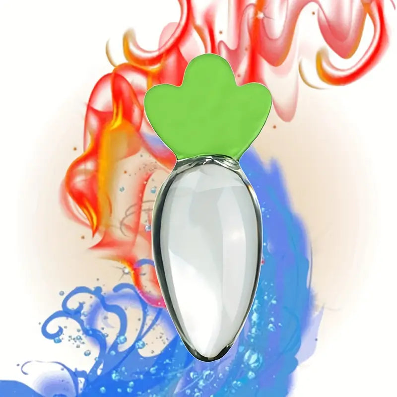 Glass Anal Butt Plug Crystal Butt Plug VegetableFruit Shape Crystal Dildo