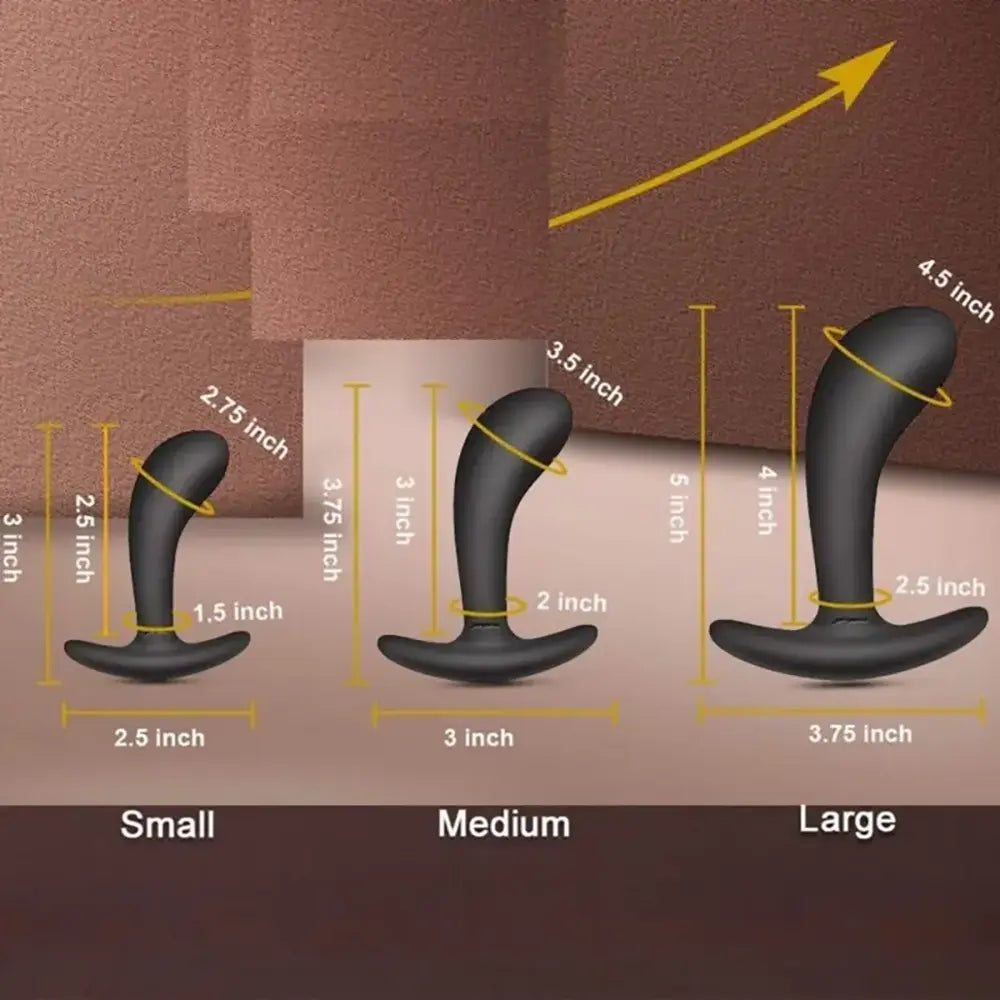 Butt Plug Trainer Set 3-pack Silicone Training Set For Beginners Couples