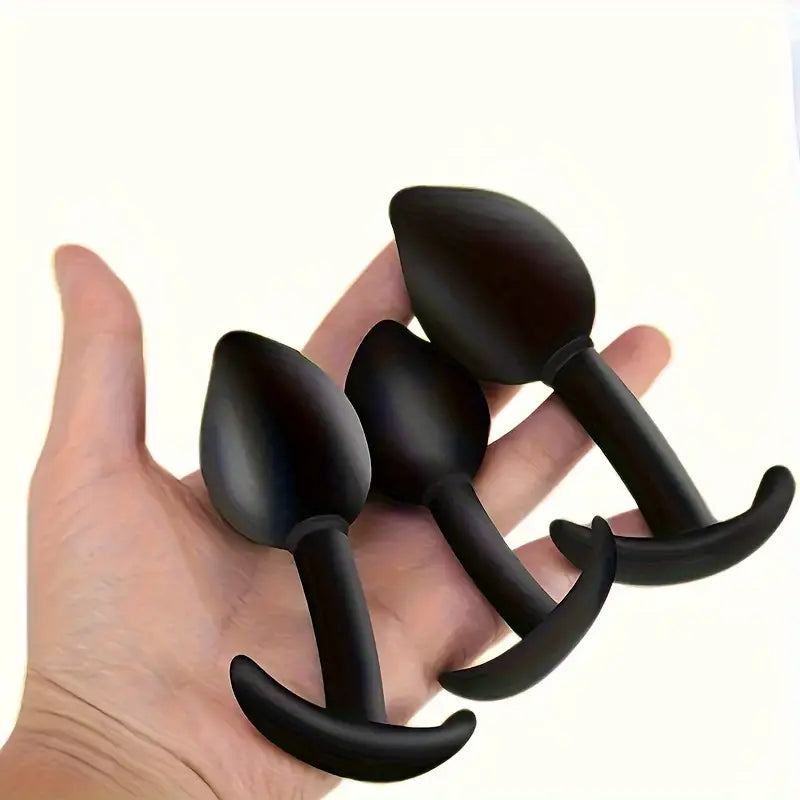 Portable Anal Plug Toy For Men Women Soft Massager Pleasure Accessories