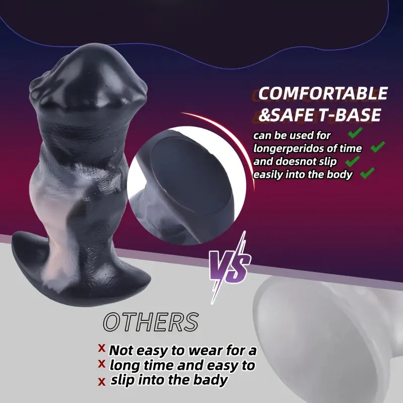 Multi-Position Anal Dildo For Men Women T-Base Prostate Massager