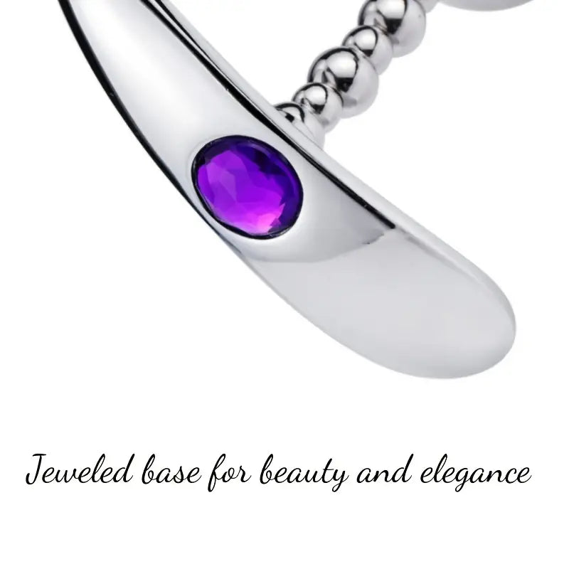 Metal Butt Plug Single Ball Butt Plug Anchor Type T-Shaped Base Base