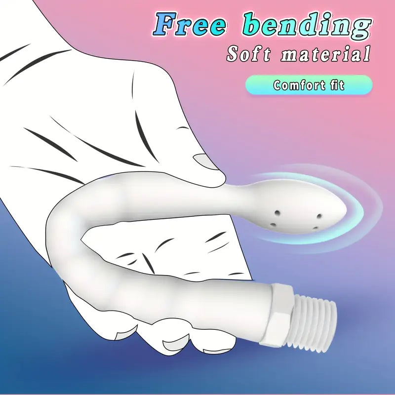 Home Use Vaginal Anal Douche Hot & Cold Water Private Parts Washer