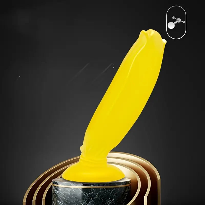 6.3in 6.7in 7in Corn Banana Cucumber PVC Discreet Dildo For Anal Sex