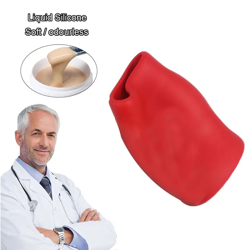 Silicone Enema Anal Vaginal Dilator Soft Hollow Prostate Massage Sex Toy