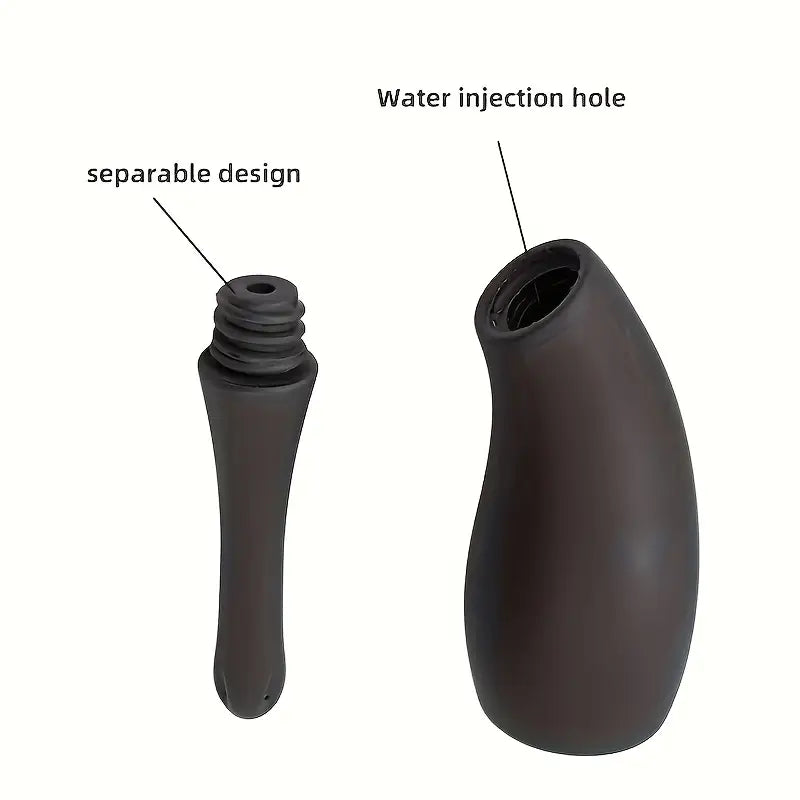 Anal Cleanser Silicone Flush Pot Anal Enema Sex Toy Flush For Men