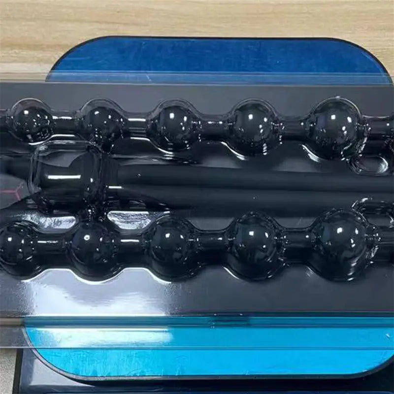 Silicone Anal Beads Butt Plug Sex Toy Beaded Constriction Cock Ring