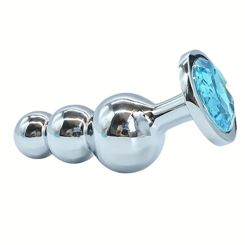 Three Connected Anal Beads For Anal Stimulation Anal Plug With Beads