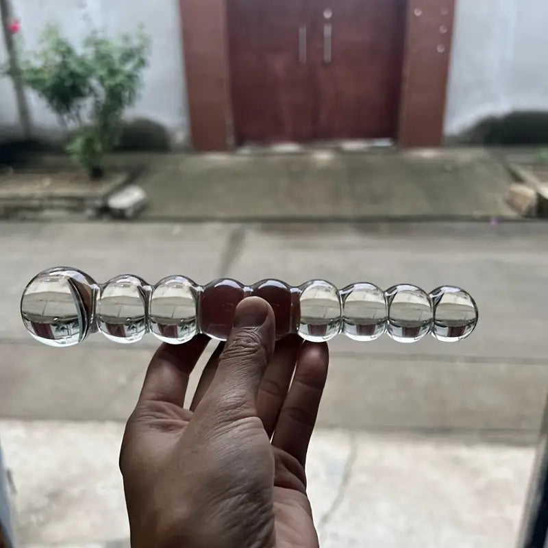 Premium Glass Dildo Anal Beads Butt Plug For Couples Adult Sex Toy