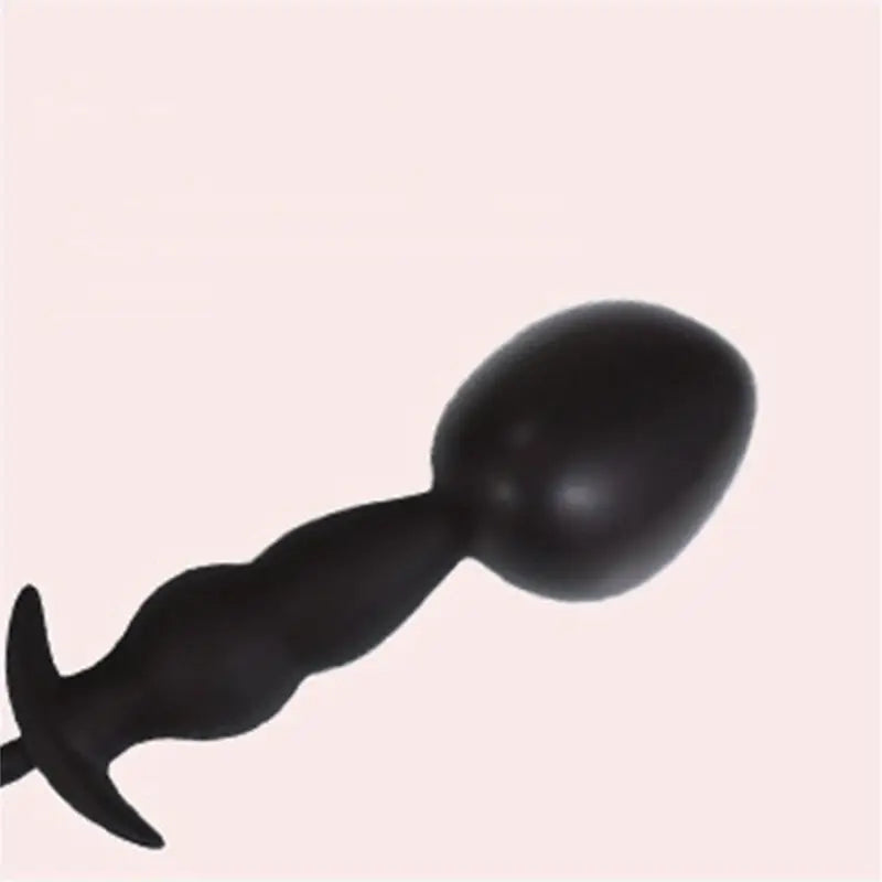 Inflatable Silicone Butt Plug Anal Beads Stretchers G Spot Stimulator