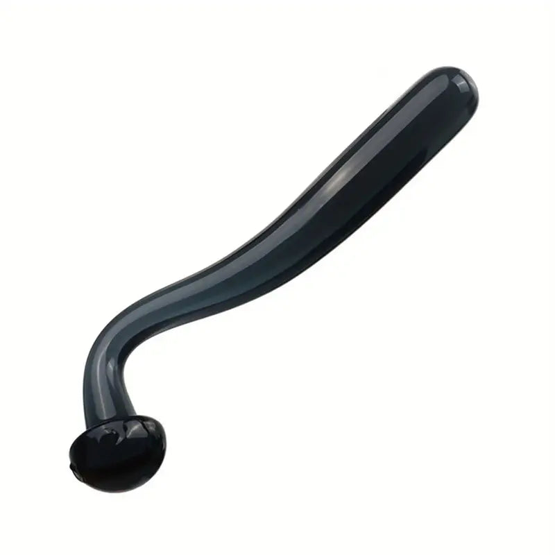 Dual-Ended Glass Wand Massager G-Spot Stimulator Butt Plug