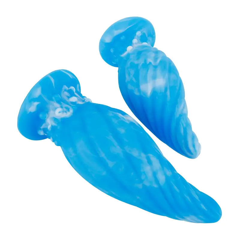 Liquid Silicone Anal Plug With Textured Stimulation Bumps For Secure Grip
