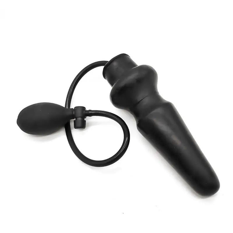 Inflatable Anal Plug Pointed Silicone Butt Plug Adult Dildo Toy For Women