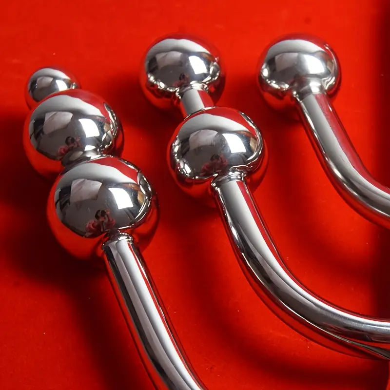 Leather Bondage Kit With Adjustable Collar Removable Handcuffs Anal Hook