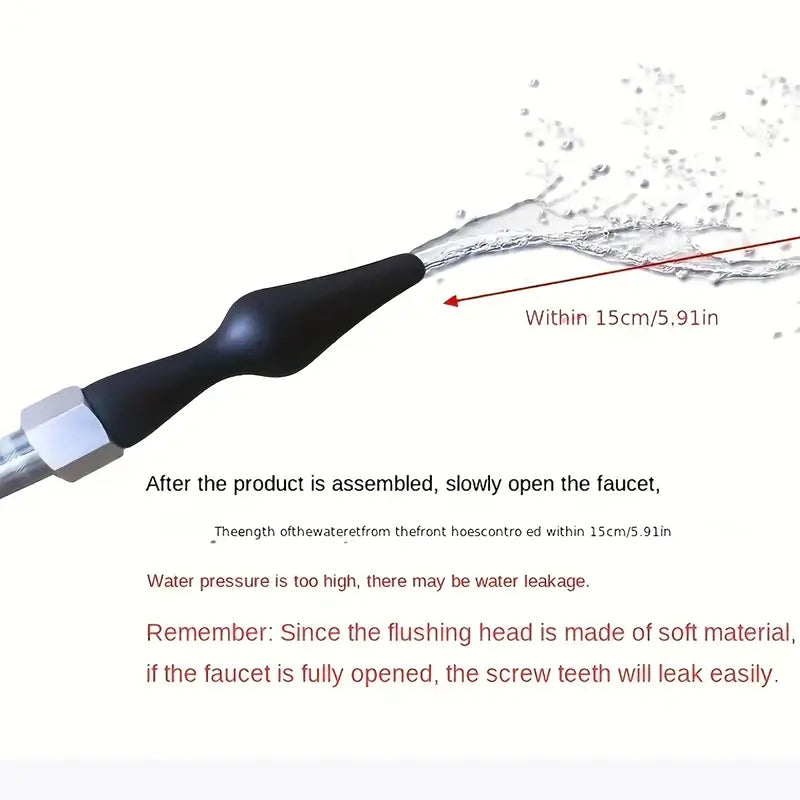 Silicone Enema Kit Non-Electric Colonial Irrigation Set Anal Care Washer