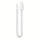 35.43inch Extra Long Transparent Dual-Ended Dragon Anal Plugs For Men