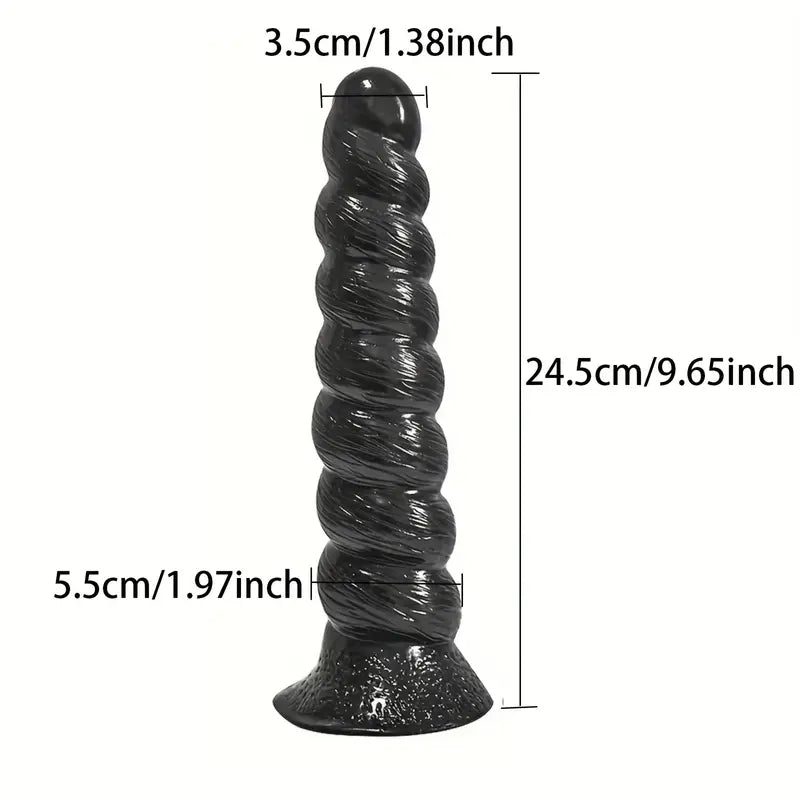 PVC Waterproof Non-Latex Anal Plug Vaginal Penetrator With Beads