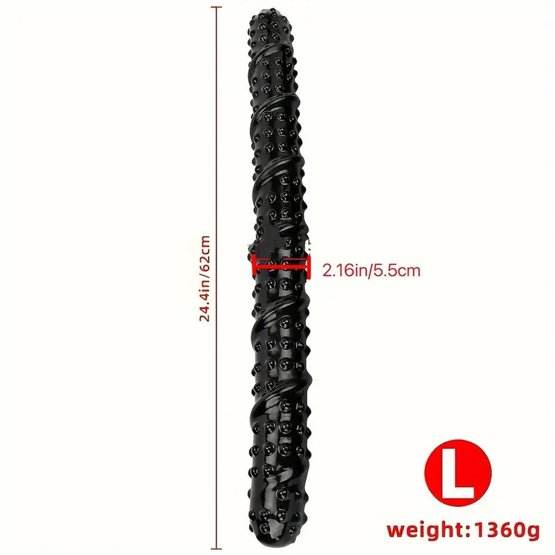 Adult Soft PVC Wolf Fangs Dildo Butt Plug For Male/Female BDSM Toy