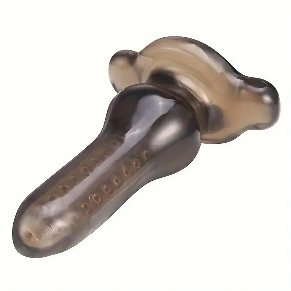 Silicone Anal Plug Hollow Multifunctional Transparent For Females