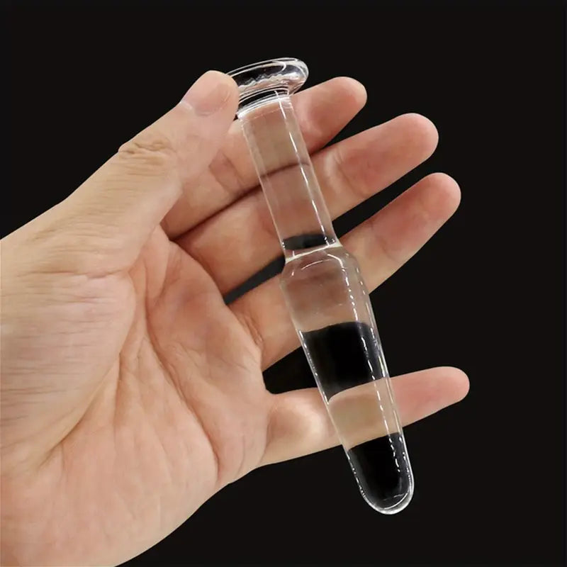 Glass Anal Expander Massager Couples Intimate Sex Toy Anal Beads Sex