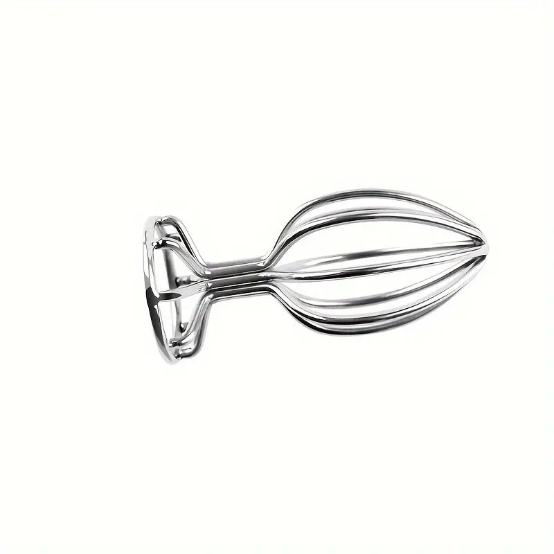 Pleasure Anal Plug Metal Expanding Prostate Massager Butt Plug For Men