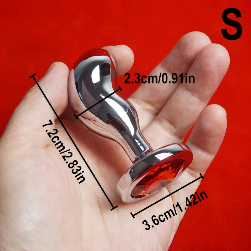 Anal Butt Plug Anal Training Coach Sex Toy Metal Steel Anal Plug Butt Plug