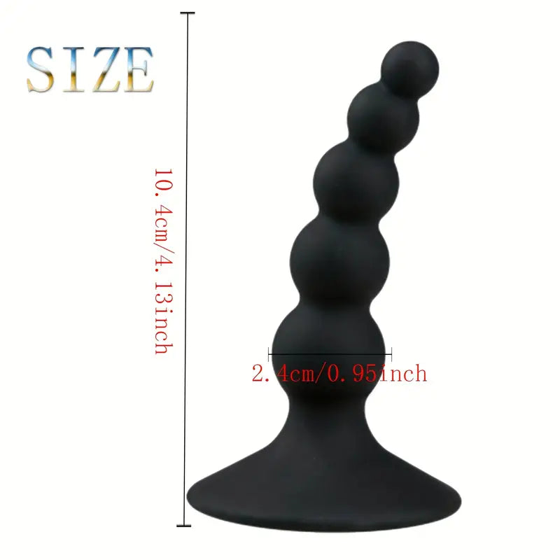 Anal Beads Butt Plug G-spot Soft Prostate Massager Vaginal Stimulation
