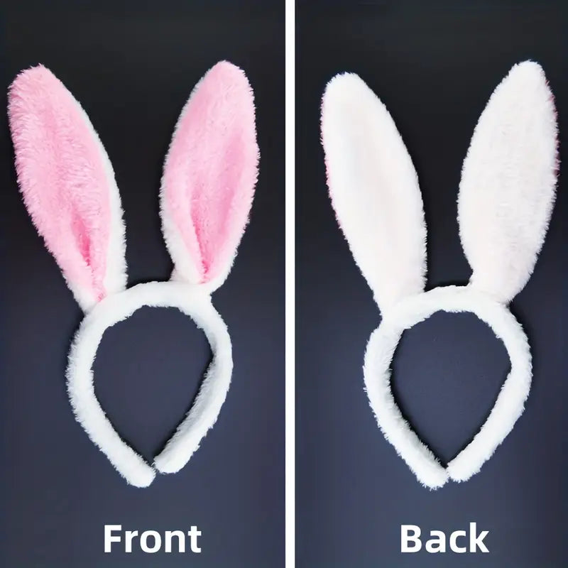 Adorable 2pcs Set Bunny Tail Anal Plug For Women Men Cosplay Sex Toy