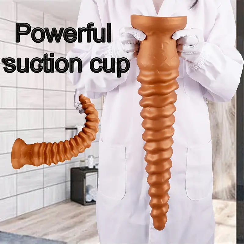 Large Silicone Anal Plug Unbelievable Size Suction Cup Butt Plug