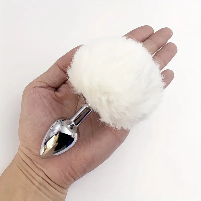 BDSM Rabbit Tail Butt Plug Animals Role-playing Sex Games Animal Tail