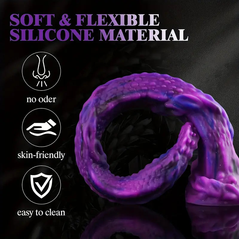13.77in 19.68in Extra Long Thickened Silicone Anus Plug Flexible Dildo