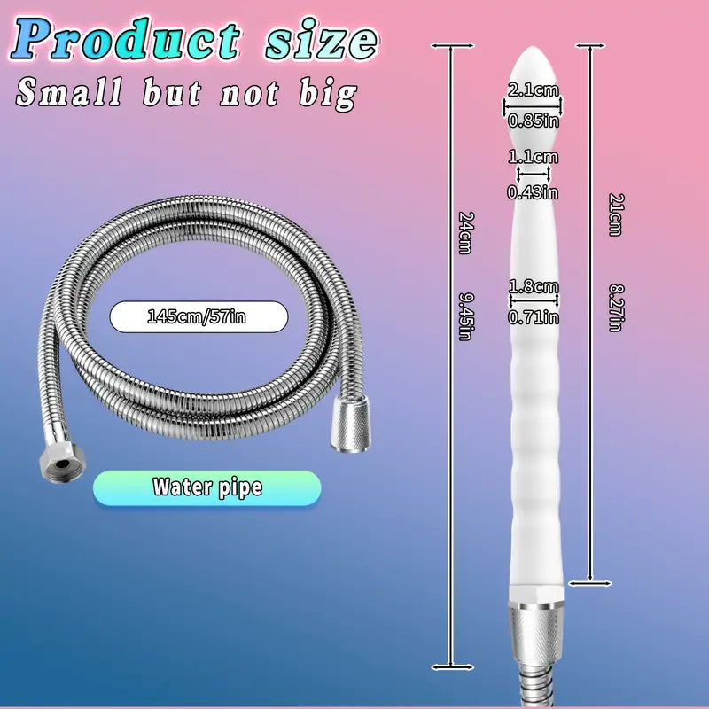Home Use Vaginal Anal Douche Hot & Cold Water Private Parts Washer