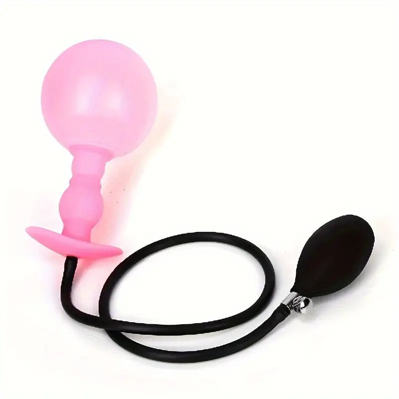 Noctilucent With Steel Ballsinflatable Anal Plug Anal Dilation Device