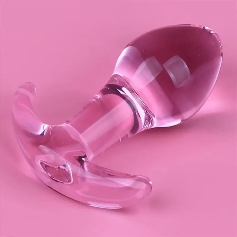 Crystal Glass Anal Plug Adult Erotic Toy Prostate Massage Anal Trainer