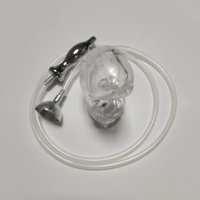 Stainless Steel Dilator Expander Metal Penis Sleeve Anal Butt Enema Plug