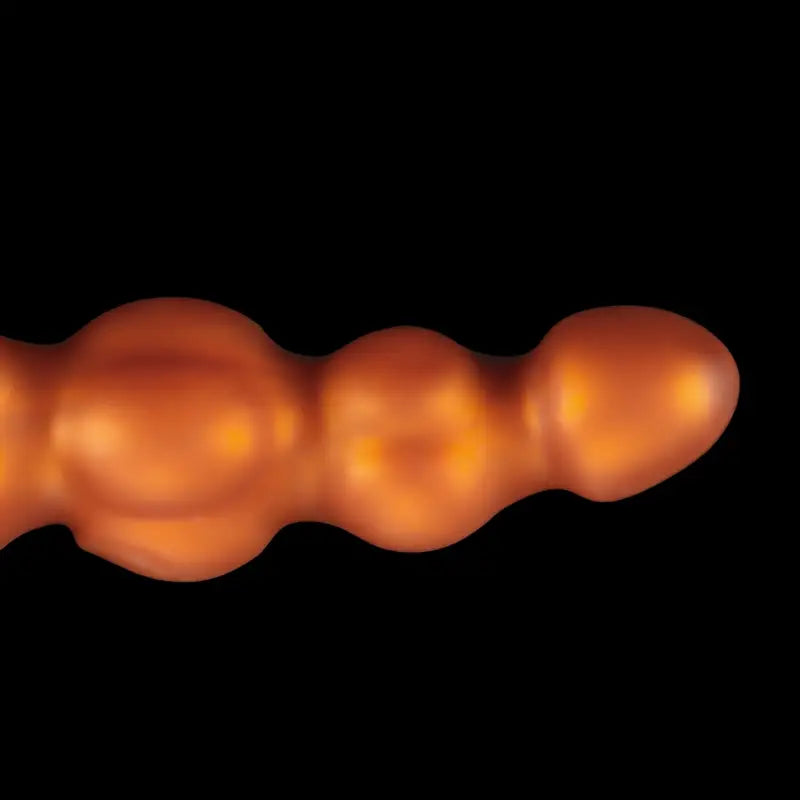 Liquid Silicone Muscle Bead Long Thick Butt Plug For G-Spot Sex